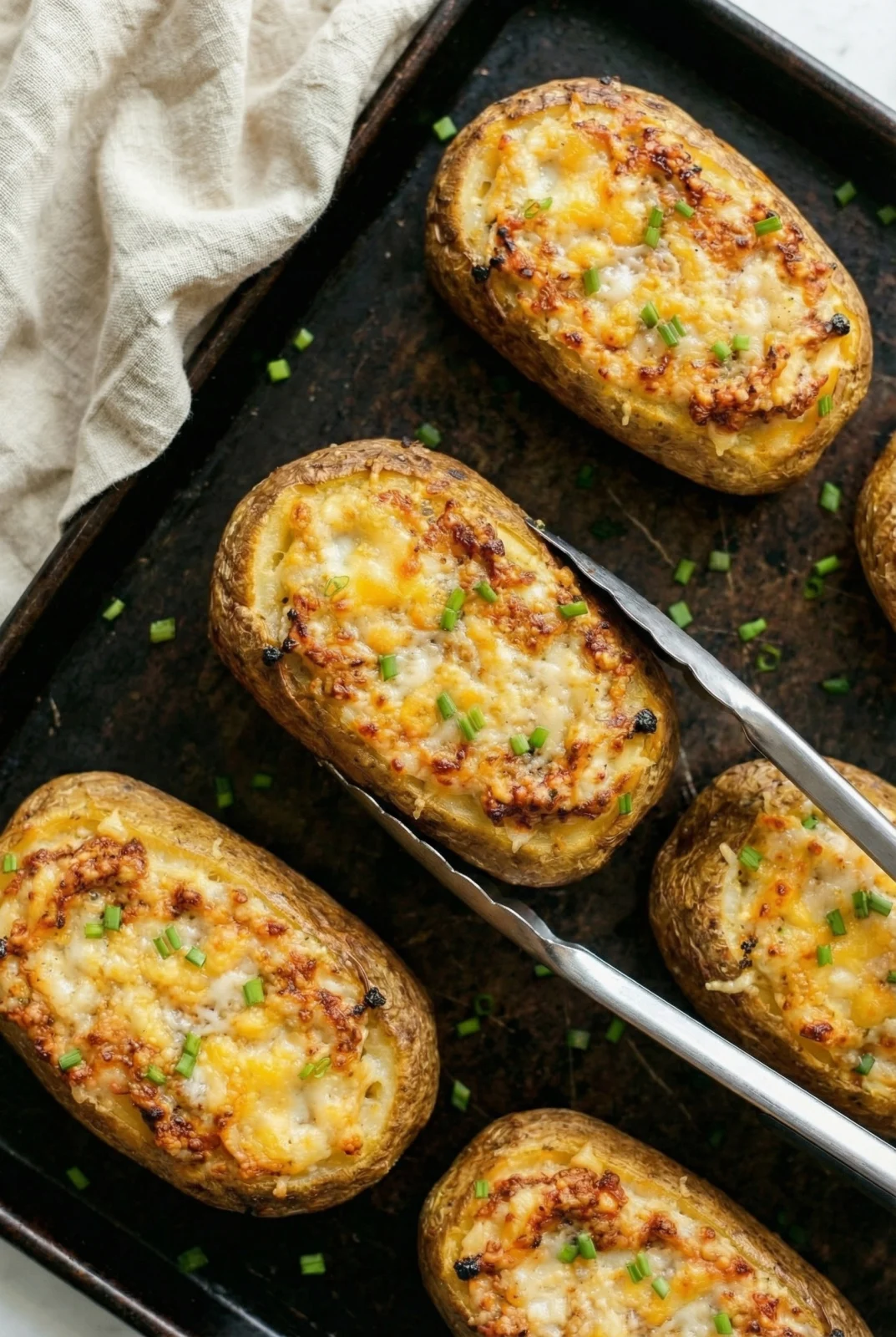 French Onion Stuffed Potatoes