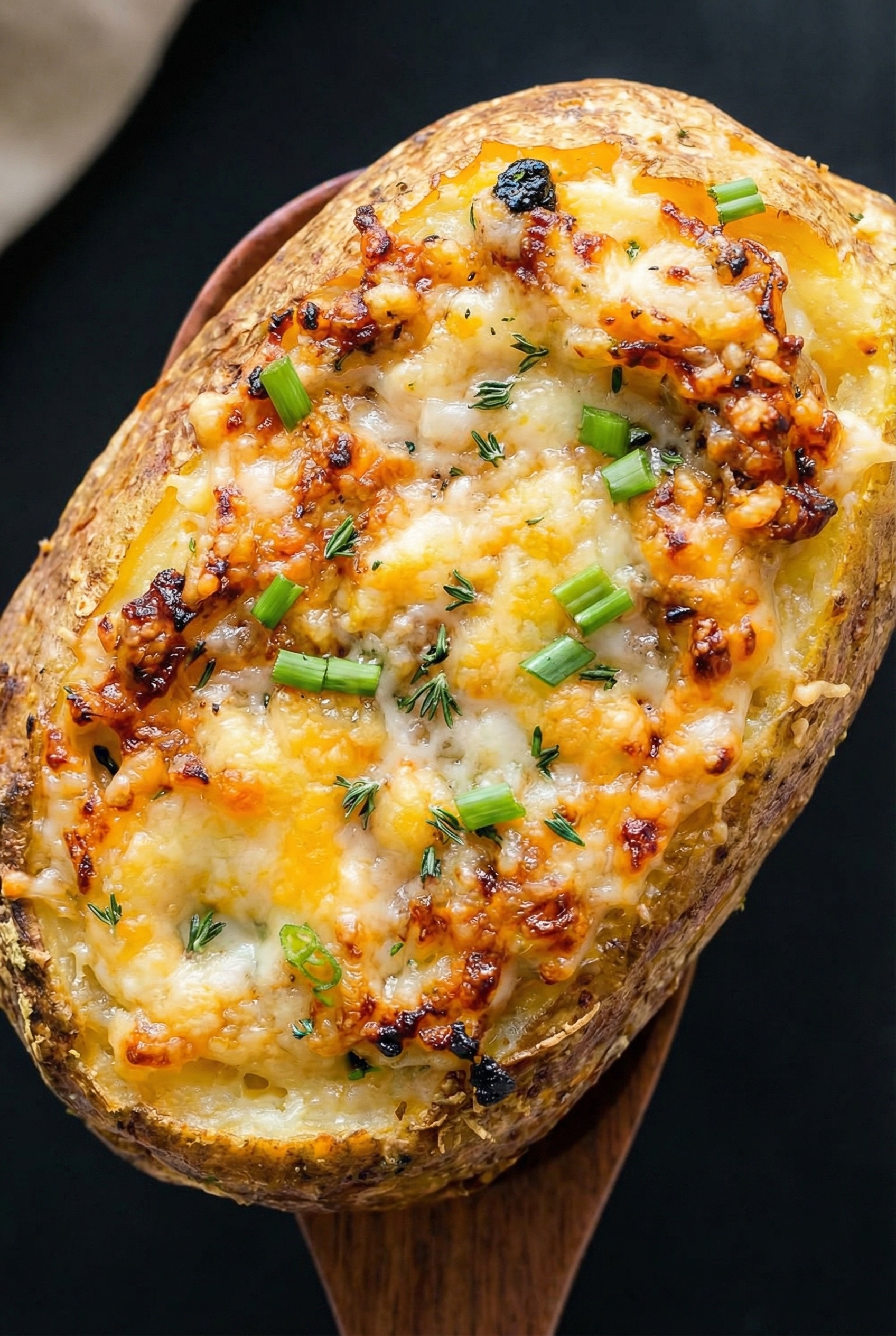 French Onion Stuffed Potatoes