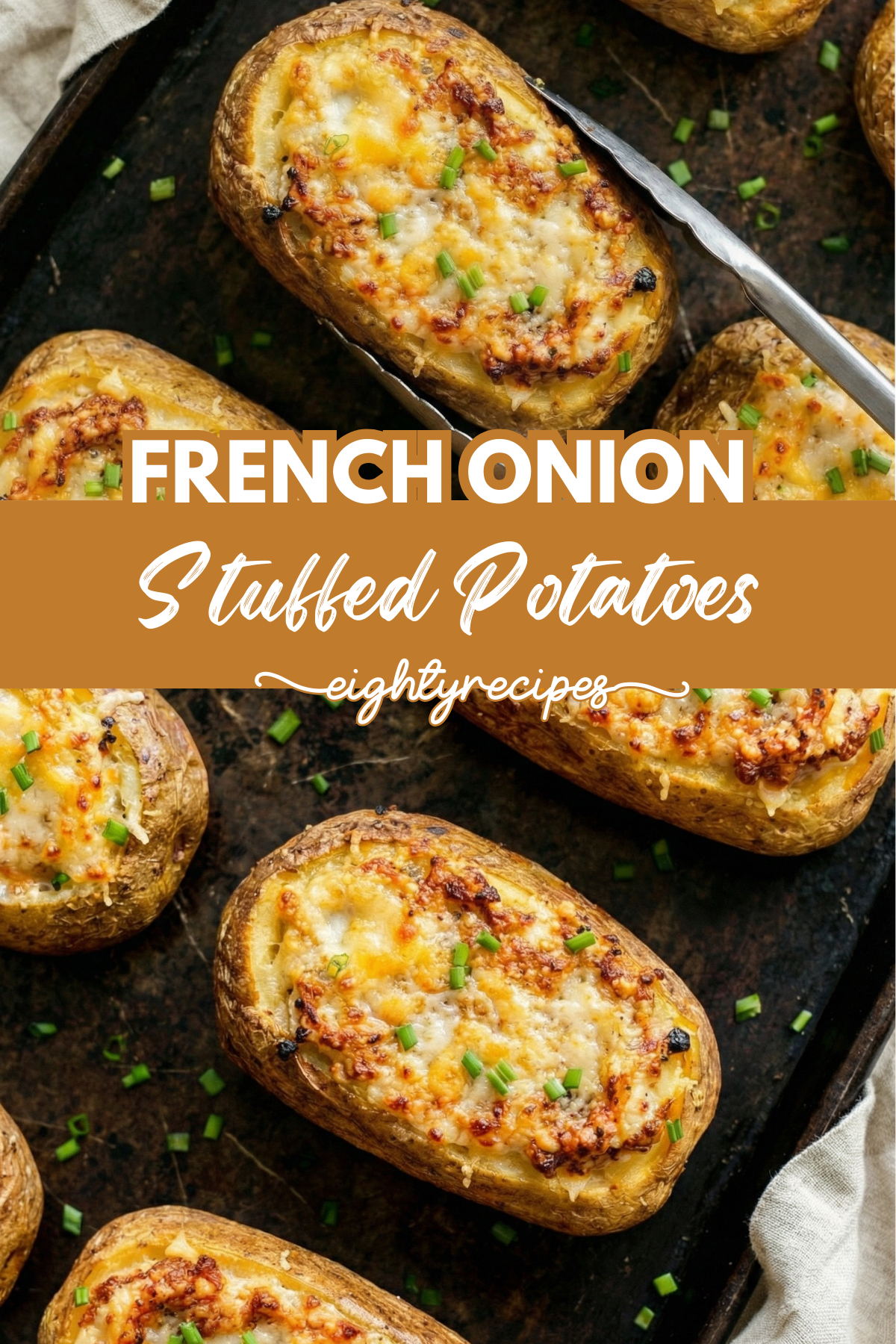 French Onion Stuffed Potatoes