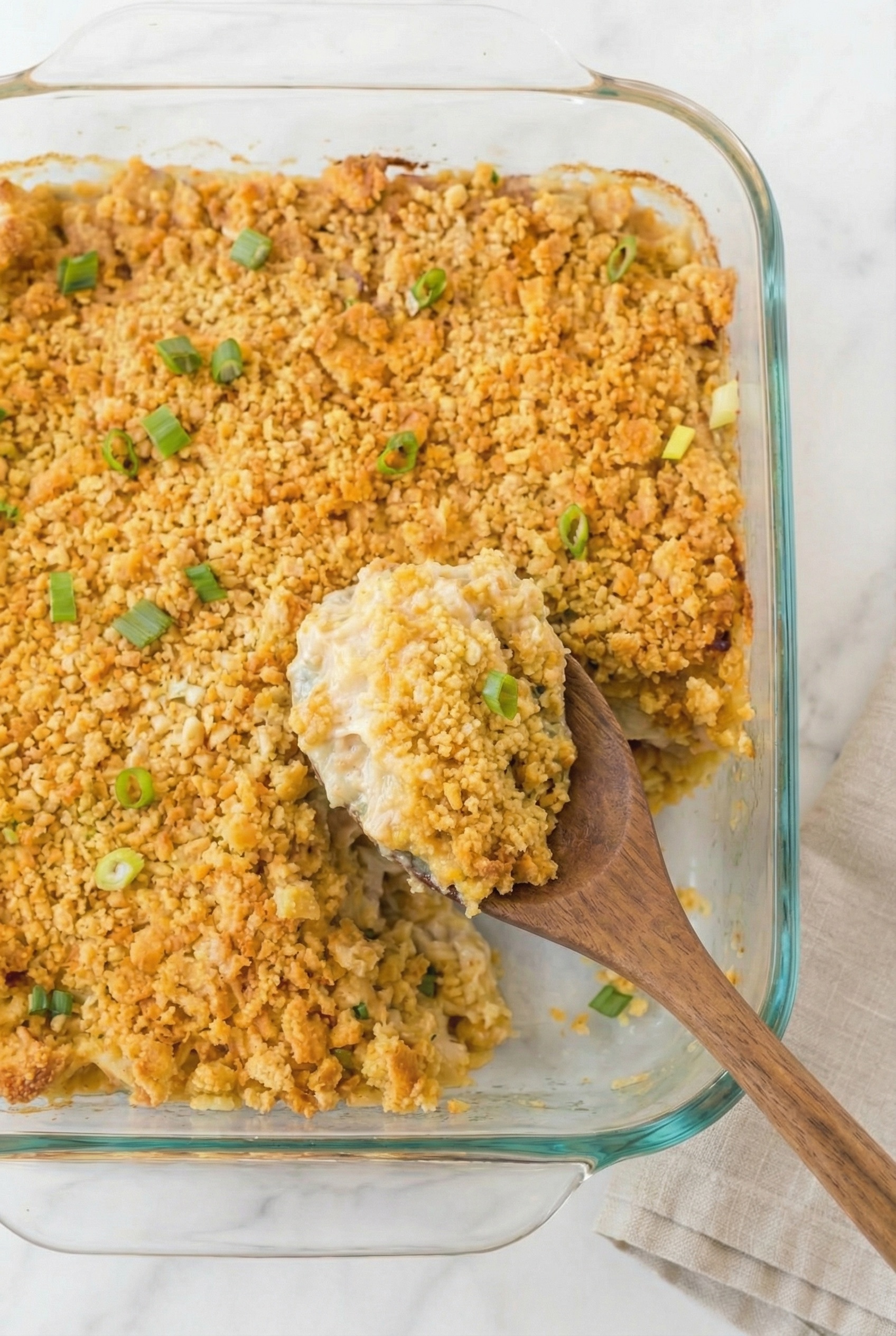 Ritz Cracker Chicken Casserole