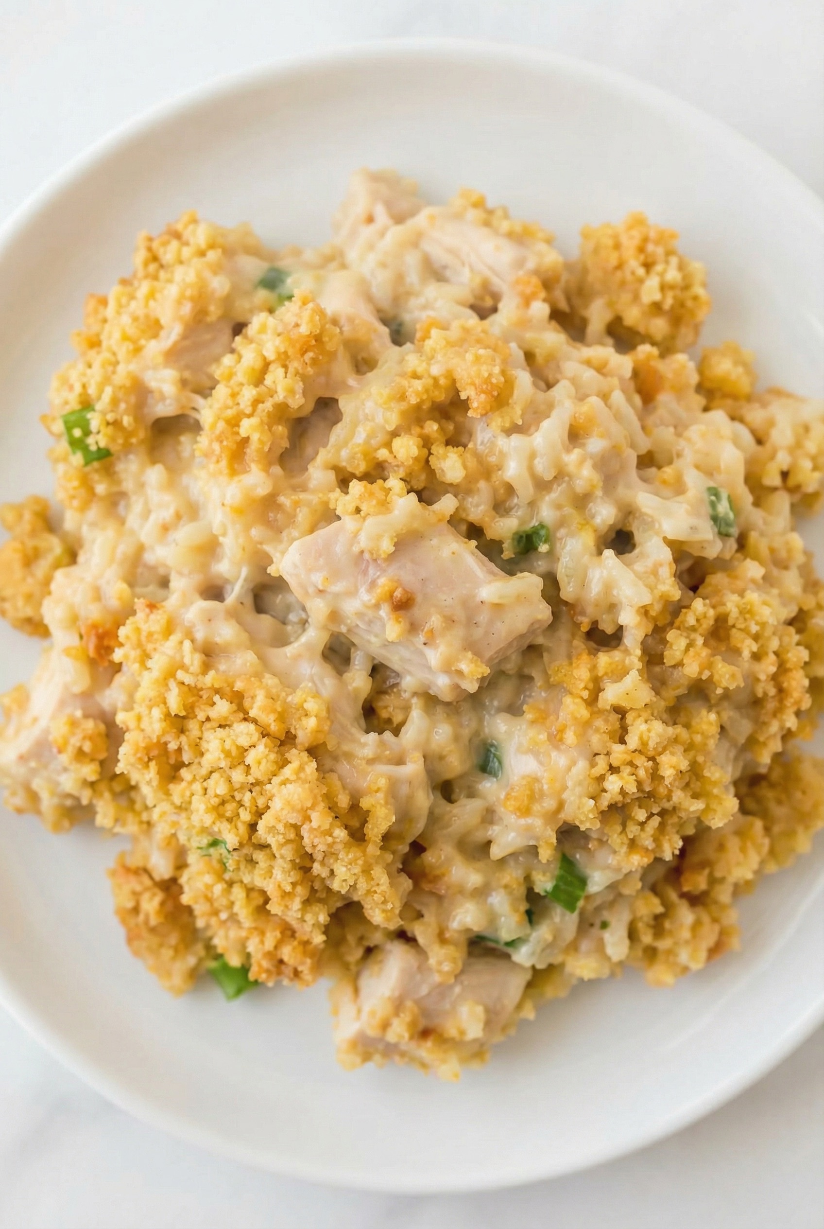 Ritz Cracker Chicken Casserole