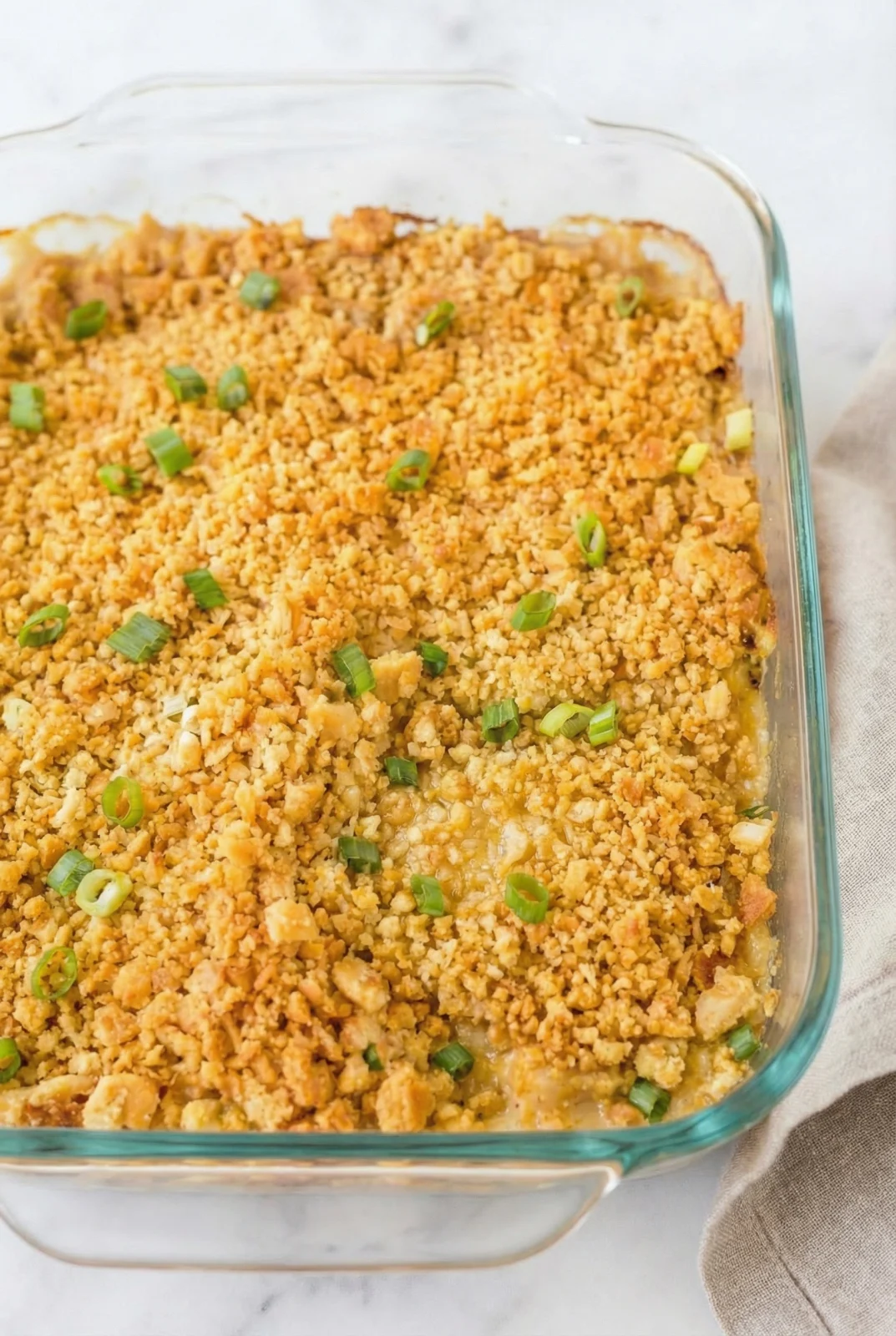 Ritz Cracker Chicken Casserole