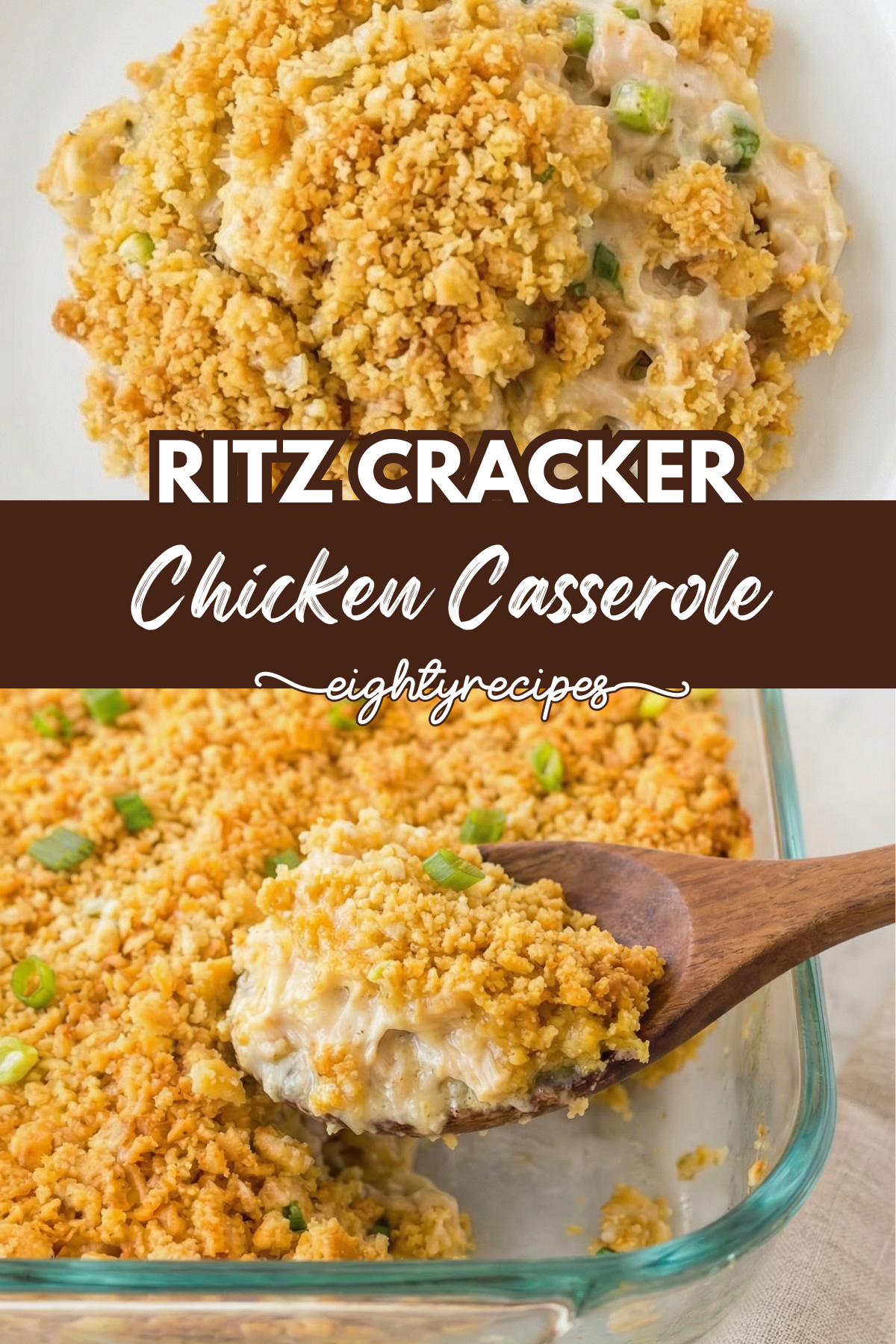 Ritz Cracker Chicken Casserole