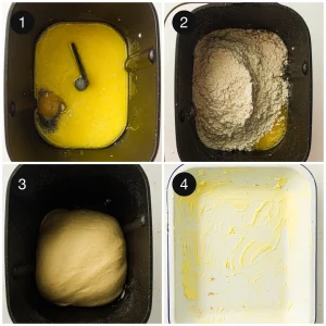Shaping the dough into a smooth ball under a cupped hand