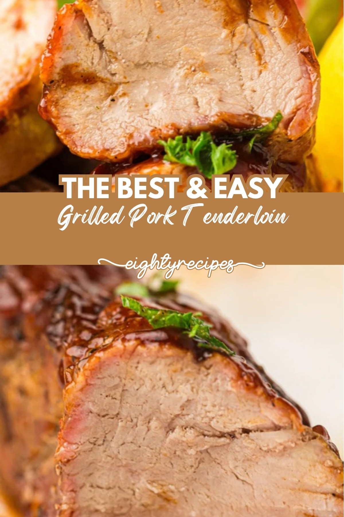 Easy grilled pork tenderloin recipe with a smoky spice rub, sliced into juicy medallions