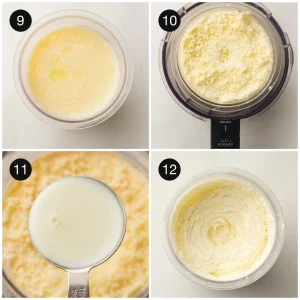 The just-spun pint, thick and smooth