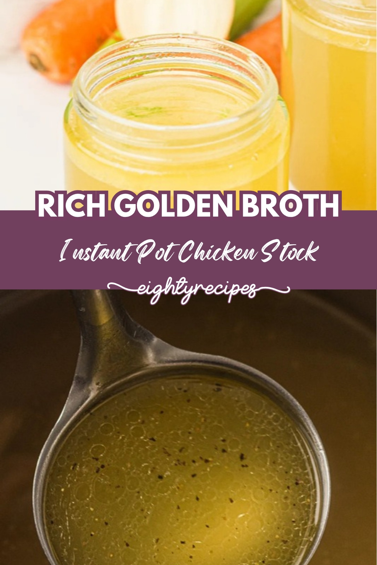 instant pot chicken stock