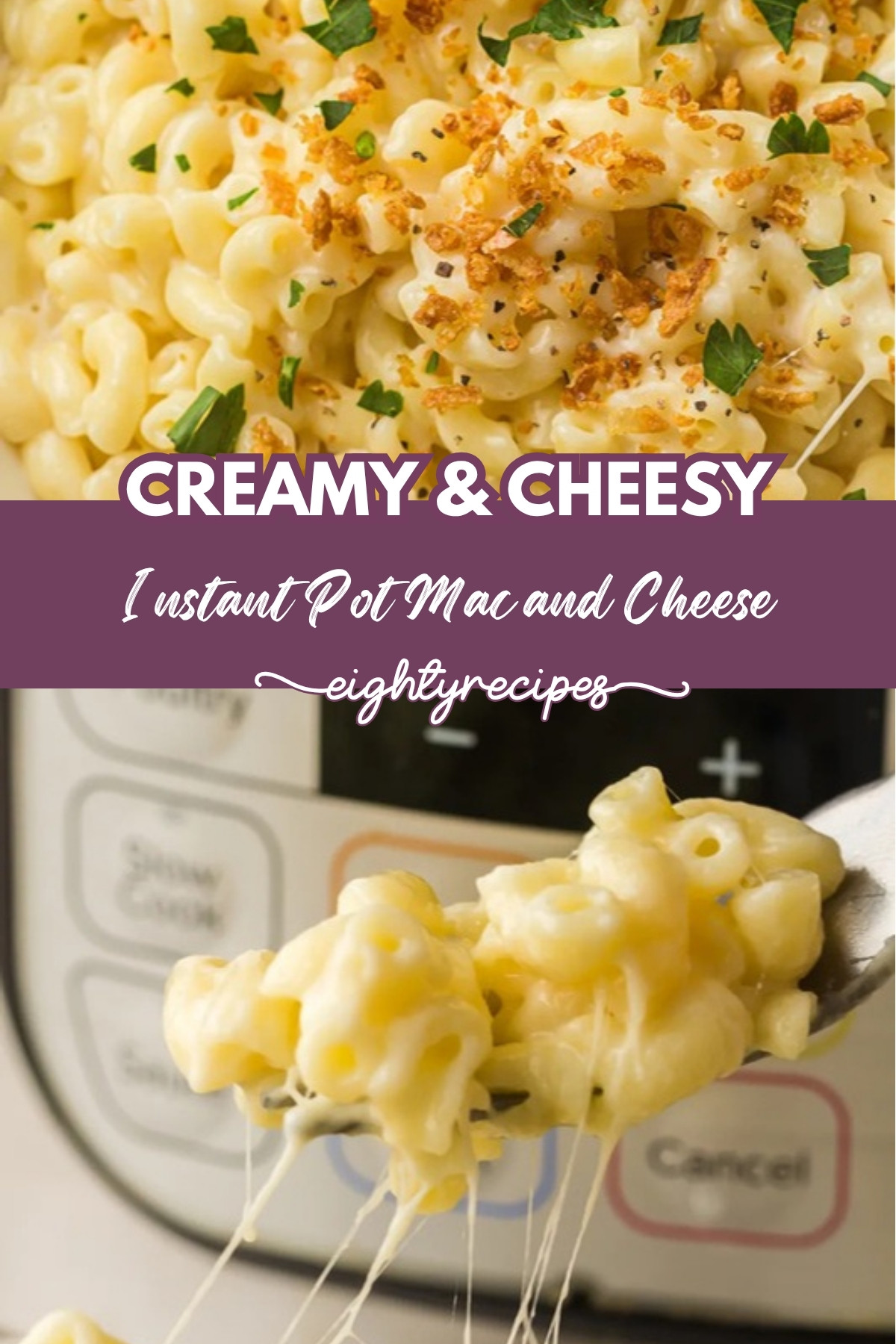 instant pot mac and cheese