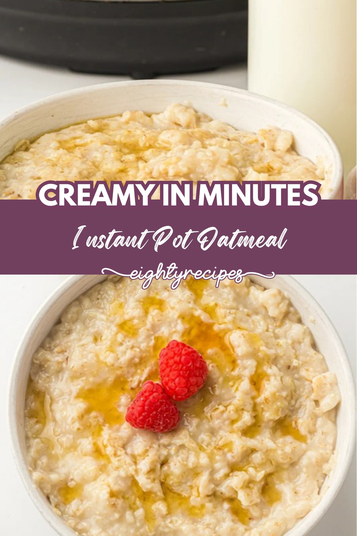 instant pot oatmeal