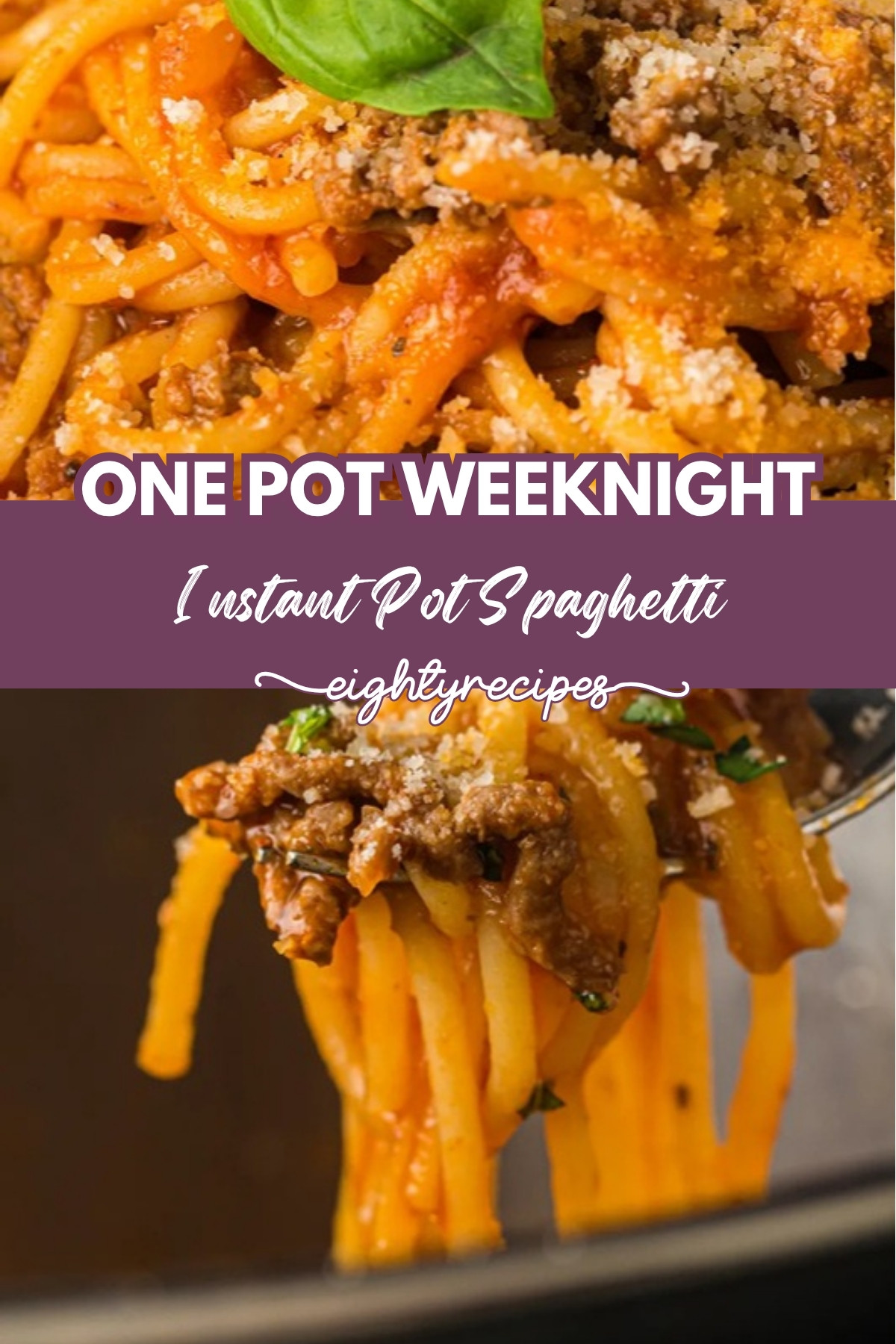 instant pot spaghetti