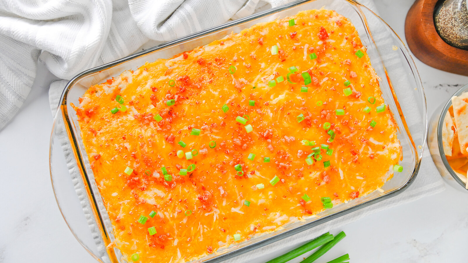Buffalo Ranch Chicken Dip