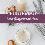 Gingerbread chai recipe pin for Pinterest